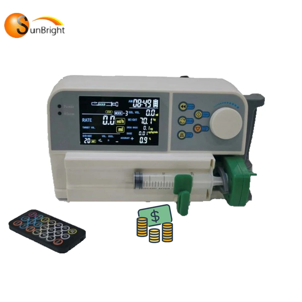 

Doctor use perfusor space hospital syringe pump