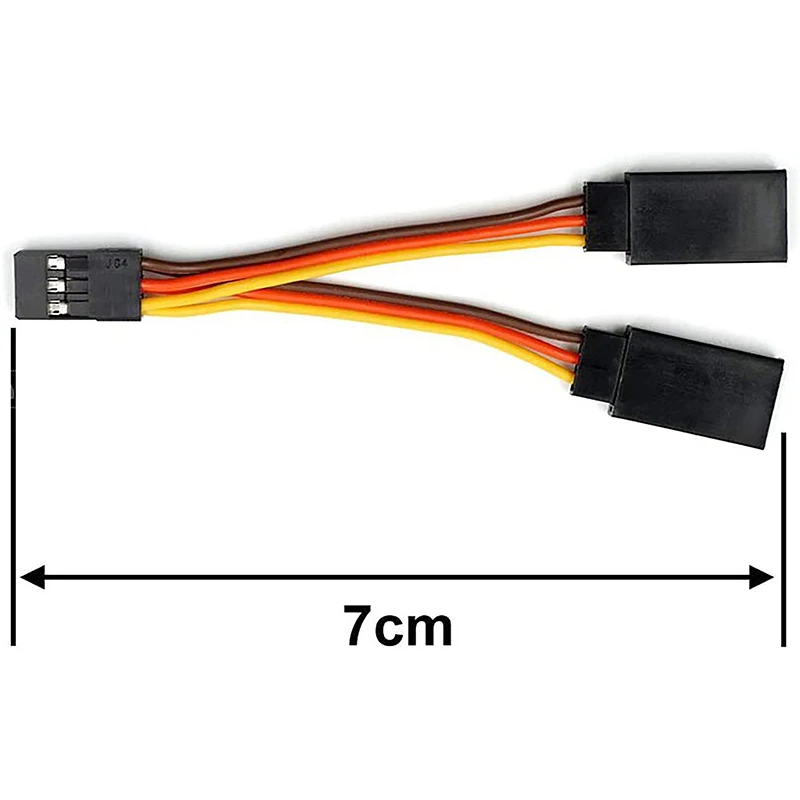 Лидер продаж 5 шт. JR/Futaba Style Servo 1–2 Y жгут проводов разветвитель удлинительный