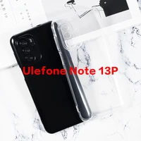 funda para ulefone note 13p back cover dirt resistant soft transparent phone shell bumper case for ulefone note 13p silicon case