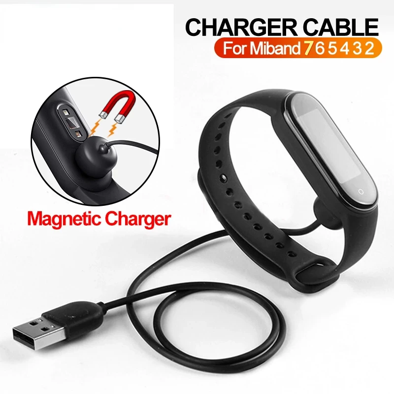 

2023 трендовый зарядный кабель для Miband 7 6 5 miband 5 miband 6 miband 7 TypeC к USB зарядное устройство адаптер провод для Xiaomi Mi Band 2 3