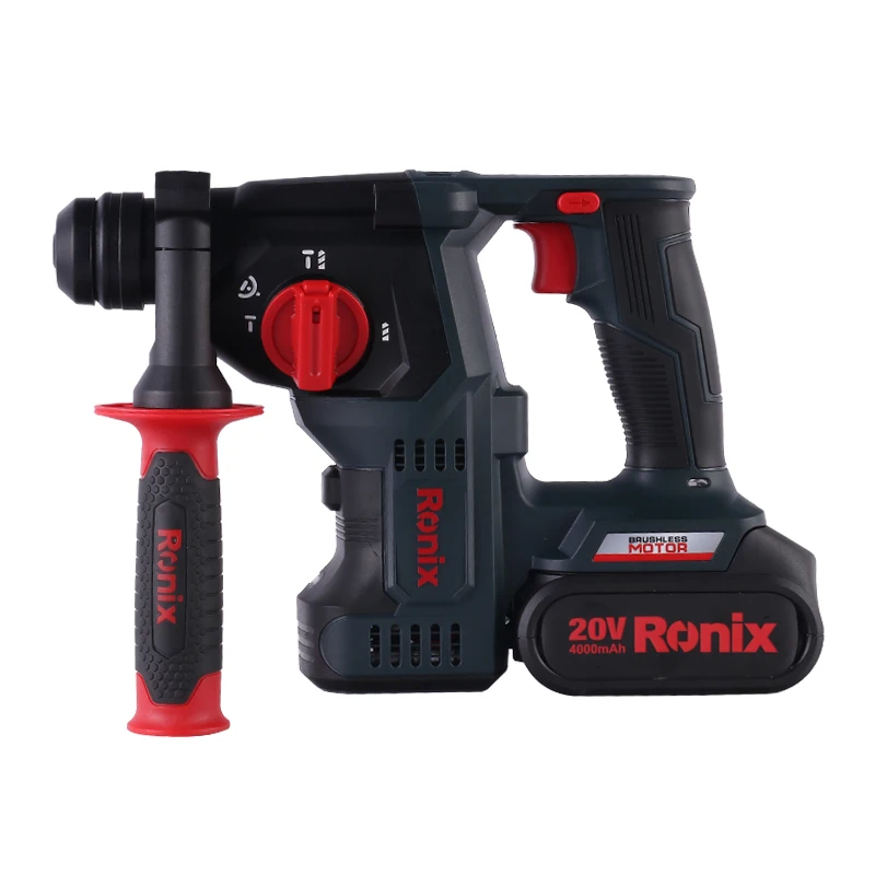 

Аккумуляторный отбойный молоток с литиевой батареей, модель Ronix 8911k, 22 мм