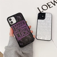 2022 new ins net red personality graffiti english shockproof phone case for iphone 13 promax 12 pro 11 xsmax xr x xs 7 8 plus