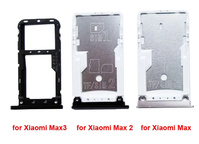 Держатель для SIM-карты Xiaomi Mi Max 2 лоток карт держатель слот адаптер MI 3 SIM-карт |