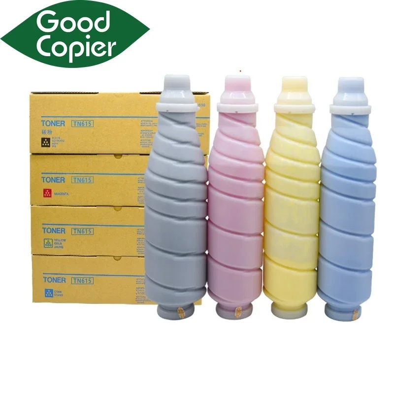 1X картридж с тонером TN615 для Konica Minolta Bizhub Pro C 8000 6000 6500 6501 7000 C8000 C6000 C6500 C6501 C7000 TN-615 TN615C