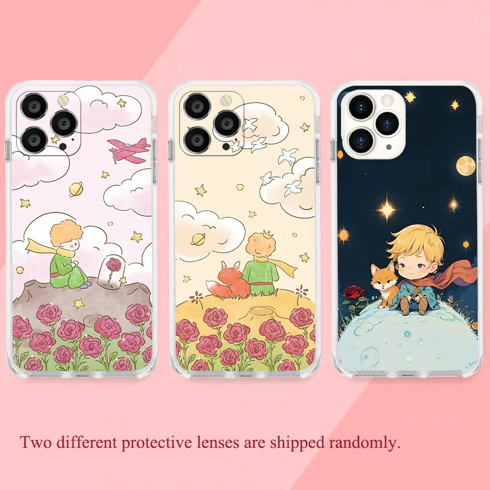 Фото UK-91 The Little Prince Soft чехол для OPPO VIVO Reno A17k A77s A78 Findx5 8t Y35 Y22s Y16 Y02s Y02 Y01 X80 V25 Pro №4