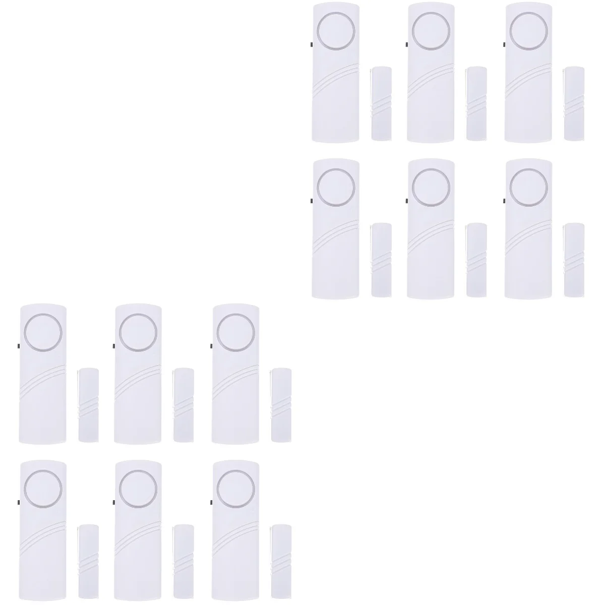 

12 pcs Home Wireless Alarm Window Sound Alarm Door Safety Alarm with Door Magnets