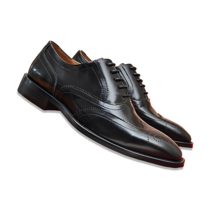 

Eioupi Classic Calfskin Leather Cowhide Lining Men's Business Dress Shoes