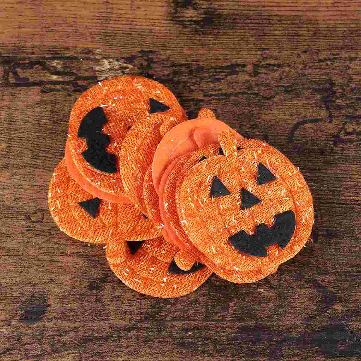 

Pumpkinclothesappliques Diy Sticker Decor Handicrafts Accessories Embroidered Spider Holes Jackiron
