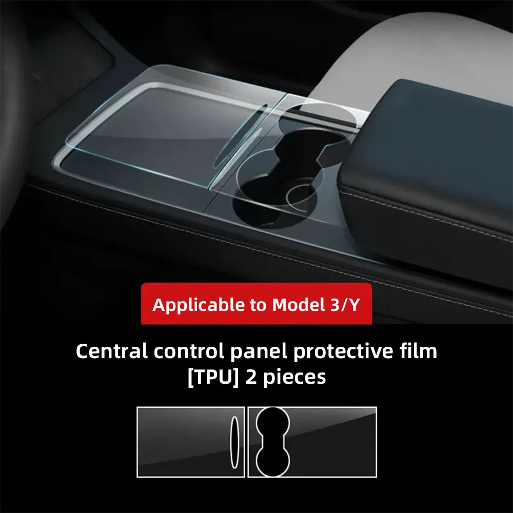 

Прозрачная защитная пленка из ТПУ для передней панели Tesla Model 3 Y 2017-2023, защита от царапин