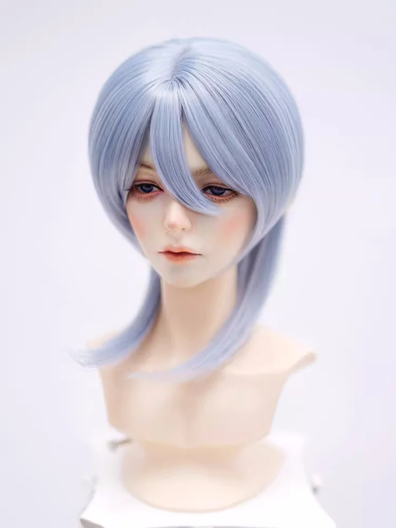 Парик для куклы bjd размера 1/4 1/3 мягкая шелковая бахрома соответствующий парик с