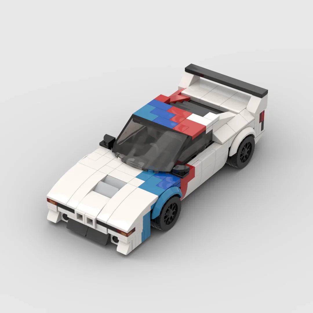 Гоночный спортивный автомобиль MOC первого поколения M1 скоростной чемпион гонщик