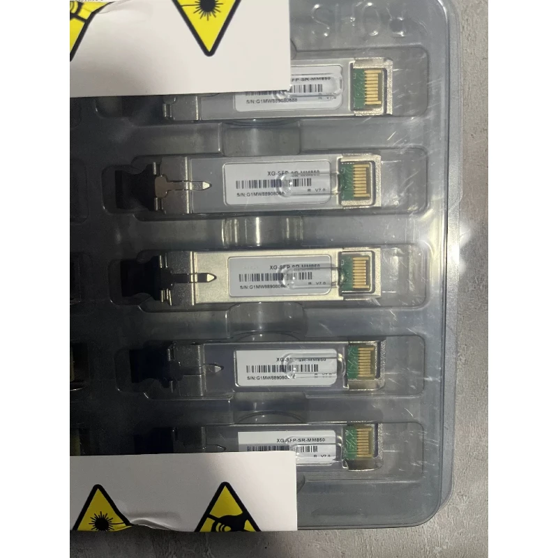 Фото Оптический трансивер Ruijie XG-SFP-SR-MM850 10GBASE-SR SFP+ 850 нм Duplex LC MMF 300 м DDM, новый №3