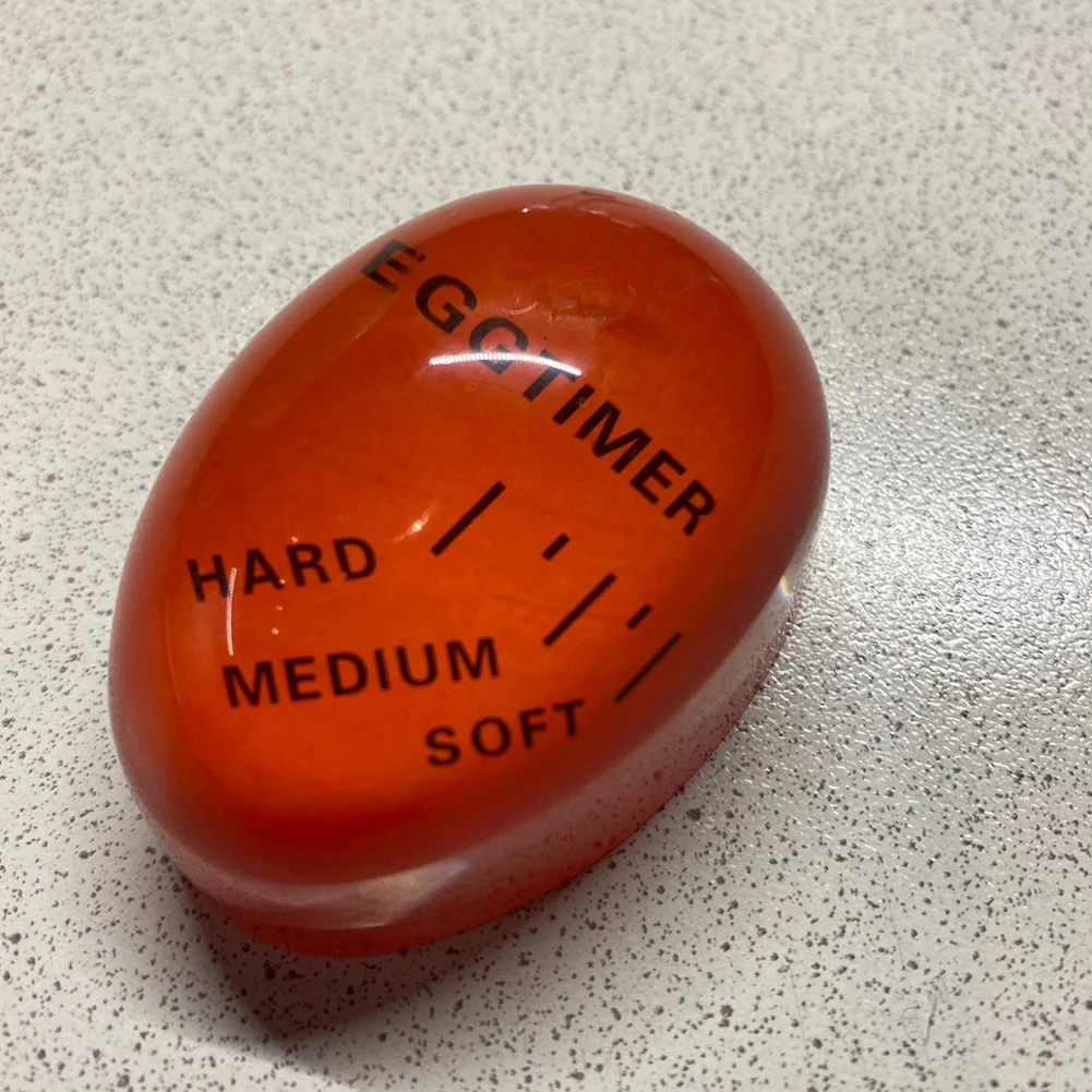 

ЭК. Чистая резина для приготовления пищи, красный таймер, кухонный помощник, таймер для яиц, красный таймер, инструменты для приготовления я...