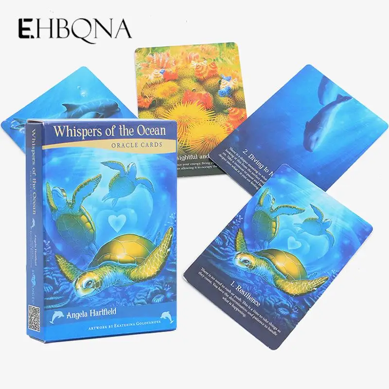 

The Sound Of The Sea Tarot Cards Board Games Multi-language Playing Cards Factory Made Game Toy Divination High Quality