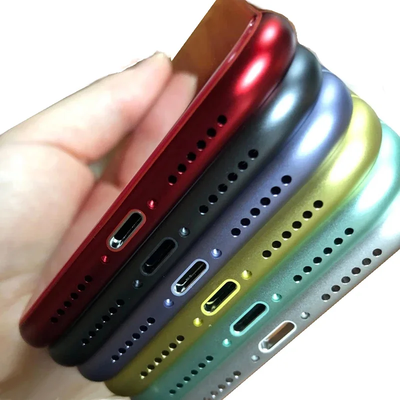 Переоборудованный корпус для iPhone XR как до 12 задняя часть корпуса с комплектами