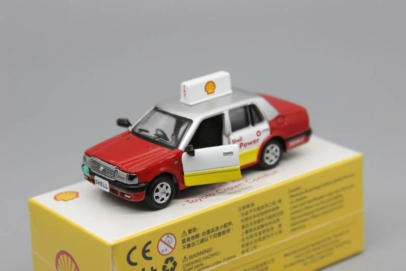 

Tiny Micro Shadow 1:64 Shell Taxi Model Crown Comfort Hong Kong Taxi Jinfeng for Toyota