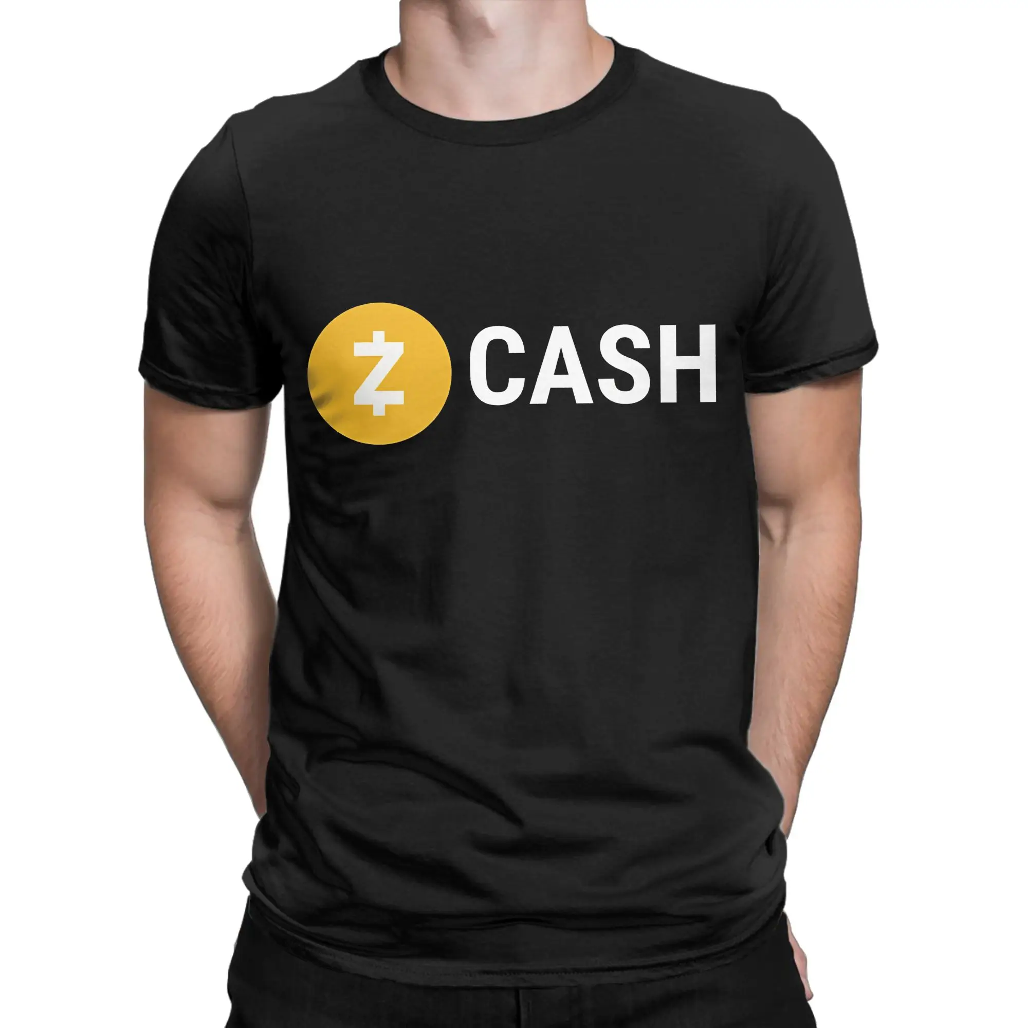 Забавная футболка из 100% хлопка с изображением криптовалюты Zcash ZEC, футболки Zcash ZEC для мужчин (art.: 3920db0e95391) - 3920db0e95391