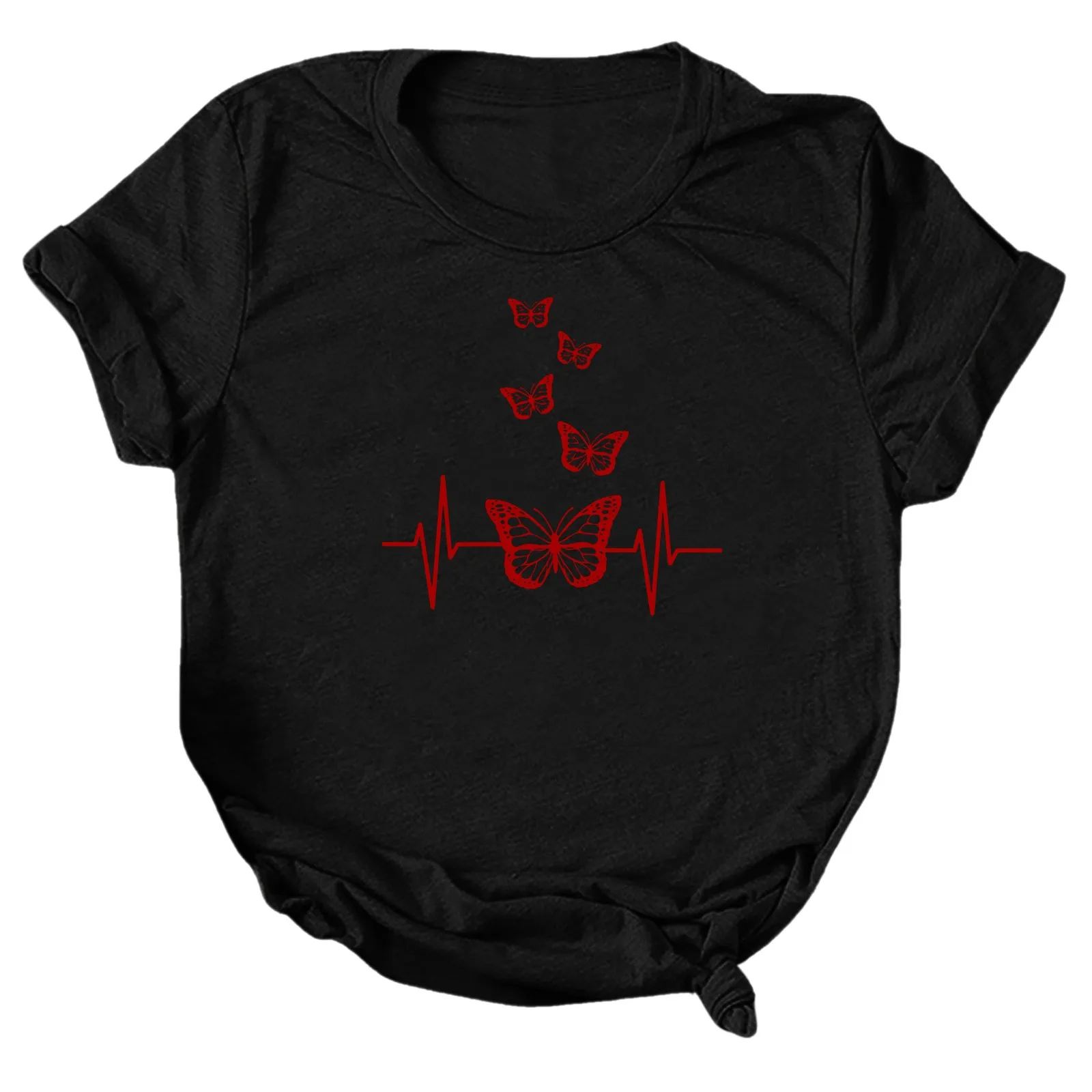 

Casual Clothes Women Women Casual Valentine's Day Print T Shirt Short Sleeve Shirt Loose BlouseTops Shirts for Women Long Sleeve