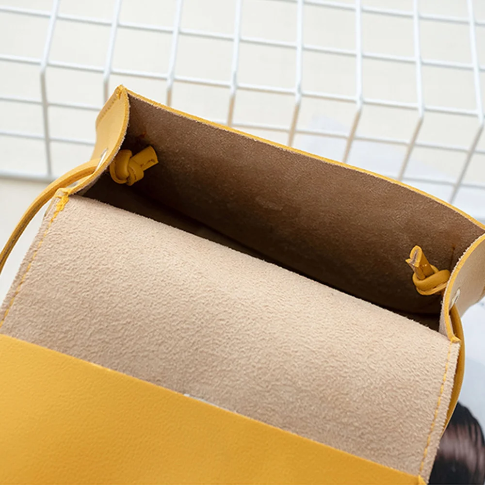 Women'S Summer Shoulder Bag Pu Leather Ladies Messenger Bag Female Pure Color Small Square Bag Bags 2023 Handbags