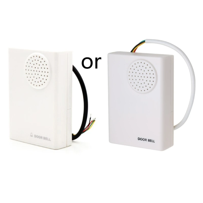 

12V ABS Plastic Supporting Easy to Install Wired Bell Wired Doorbell
