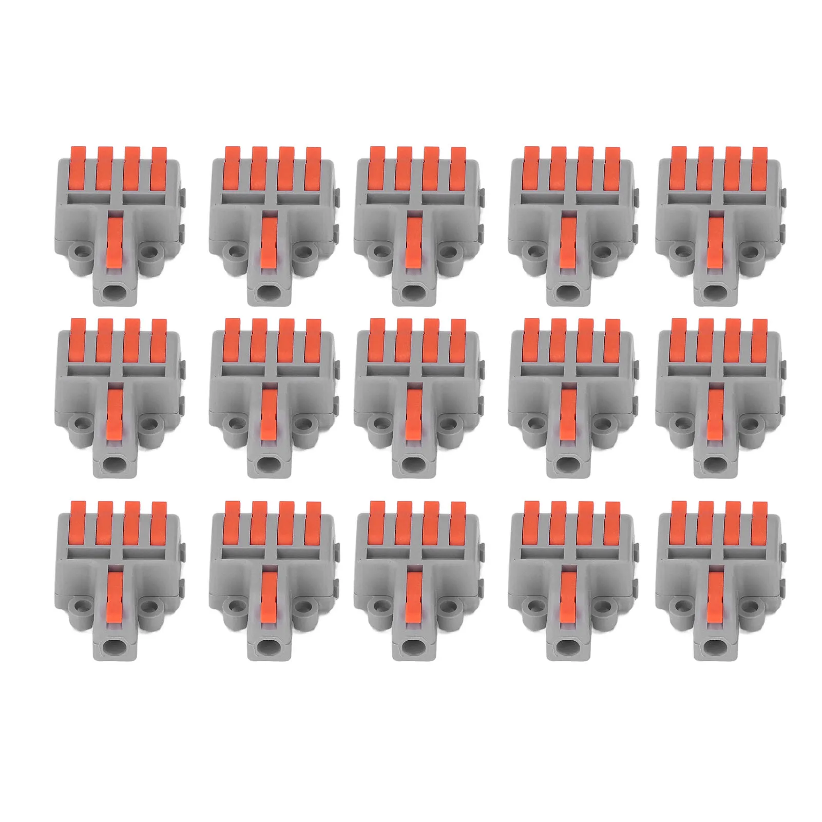 15Pcs DF‑ 14 разветвитель проводов нейлоновый медный изолированный терминал