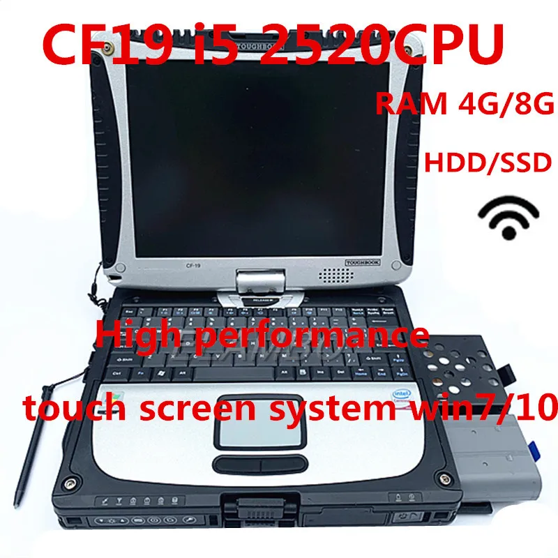 

2024 хит! Для ноутбука CF19 Panasonic Toughbook CF-19 i5 2520 CPU. ОЗУ 4G/8G HDD/SSD высокопроизводительный трёхэкранный компьютер