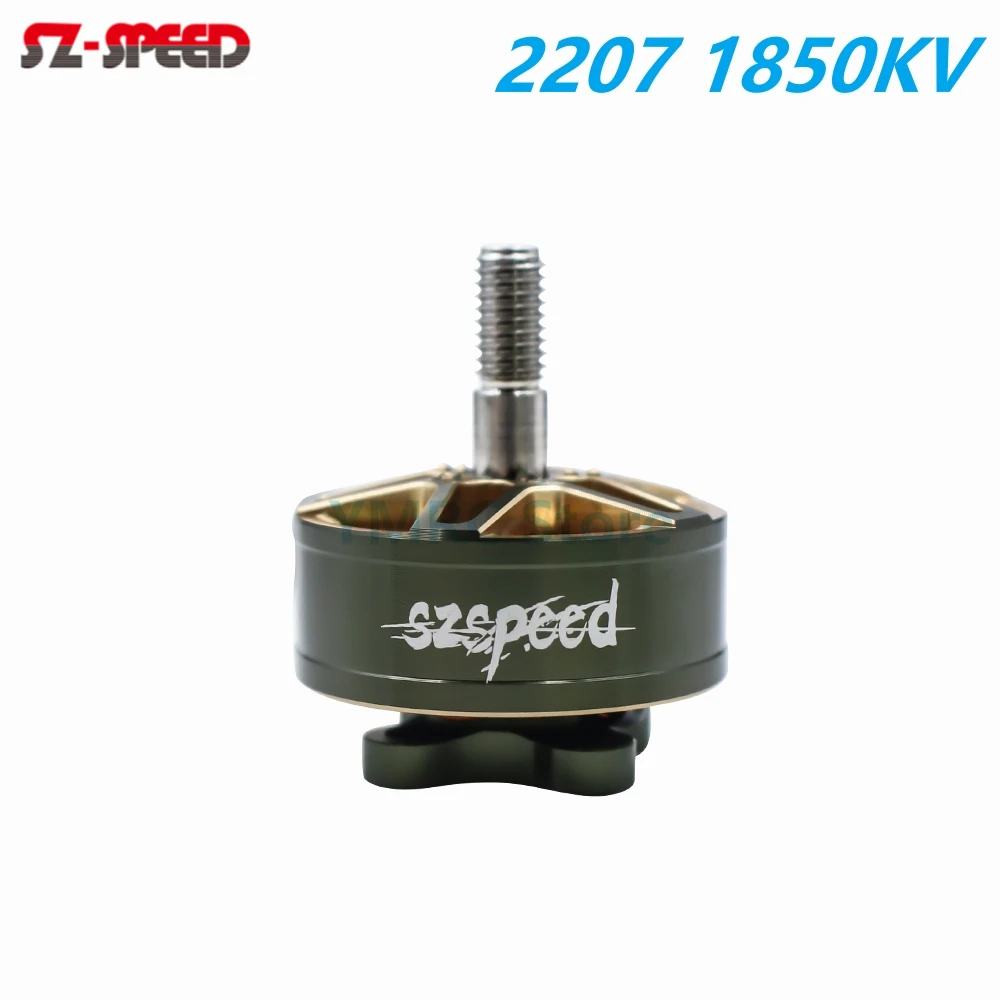 

SZ-SPEED 2207 1850KV 6S LiPo Brushless Motor for RC FPV Racing Drone