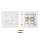 86 Тип компьютерная розетка панель CAT5E сетевой модуль RJ45 кабель интерфейс выход