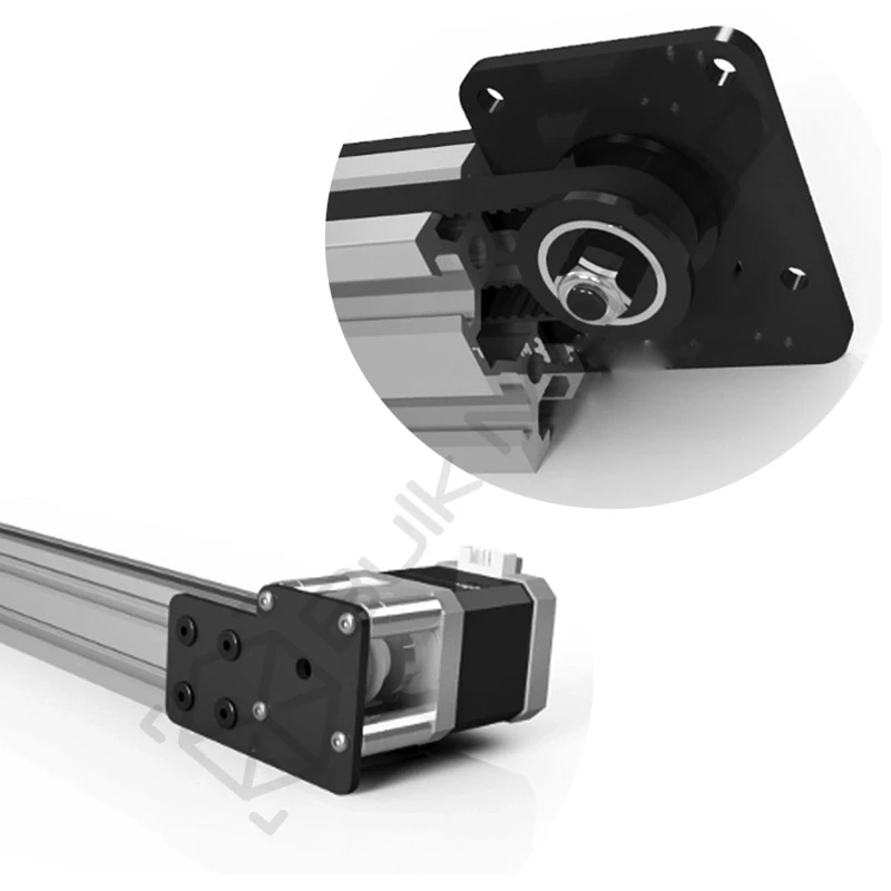 Openbuilds V-слот привода шкивная пластина для шаговых двигателей Nema17 3D принтеров