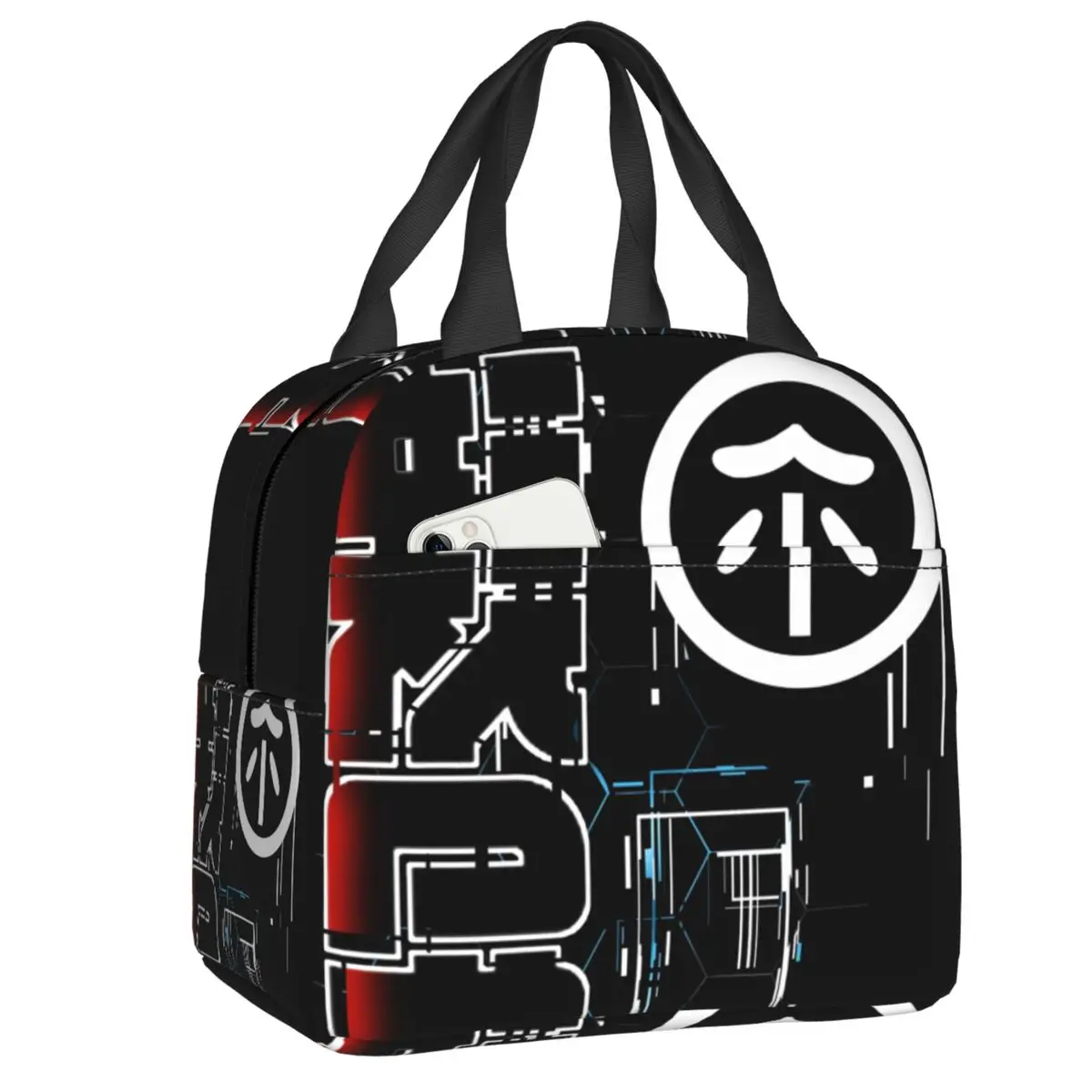 

Custom Techwear Lunch Bag Men Women Cooler Thermal Insulated Lunch Boxes for Kids School Fruit Fresh Storage Bag