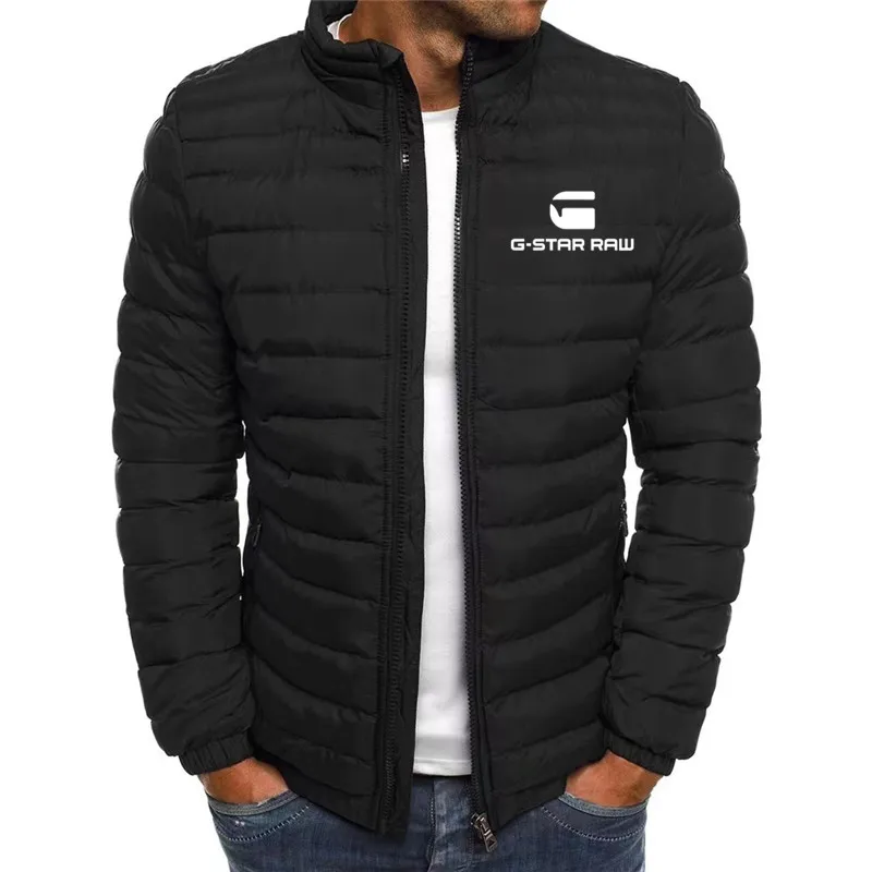 

Куртка-бомбер мужская демисезонная на молнии, ветрозащитная