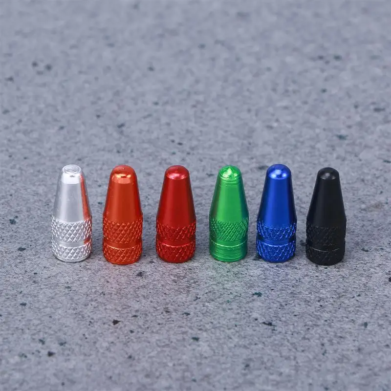 

6 шт., колпачки для шин из алюминиевого сплава