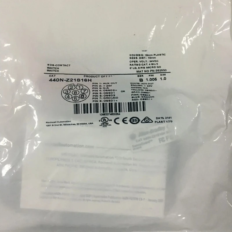 Бесконтактный датчик переключатель 440N-Z21S16H