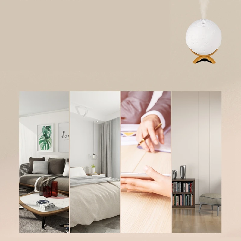 Ультразвуковой увлажнитель воздуха с аромадиффузором 1500 мл USB