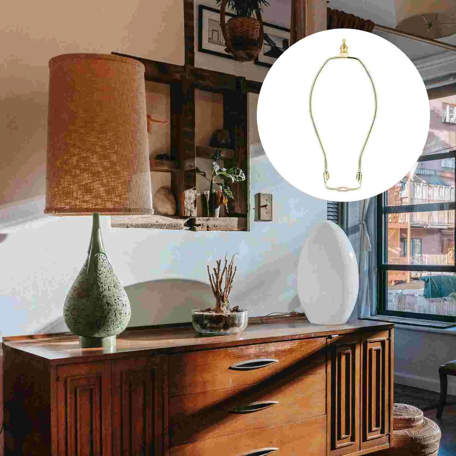 Торшеры Держатель арфы Осветительные аксессуары Абажуры для роговой рамы Абажур