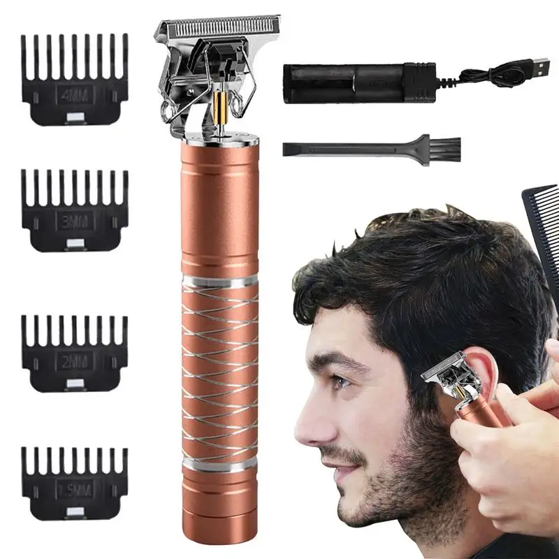 

Hair Trimmer For Men T-Blade Rechargeable Cordless Hair Clippers Edgers & Balding Clippers T Blade Professional Rechargeable