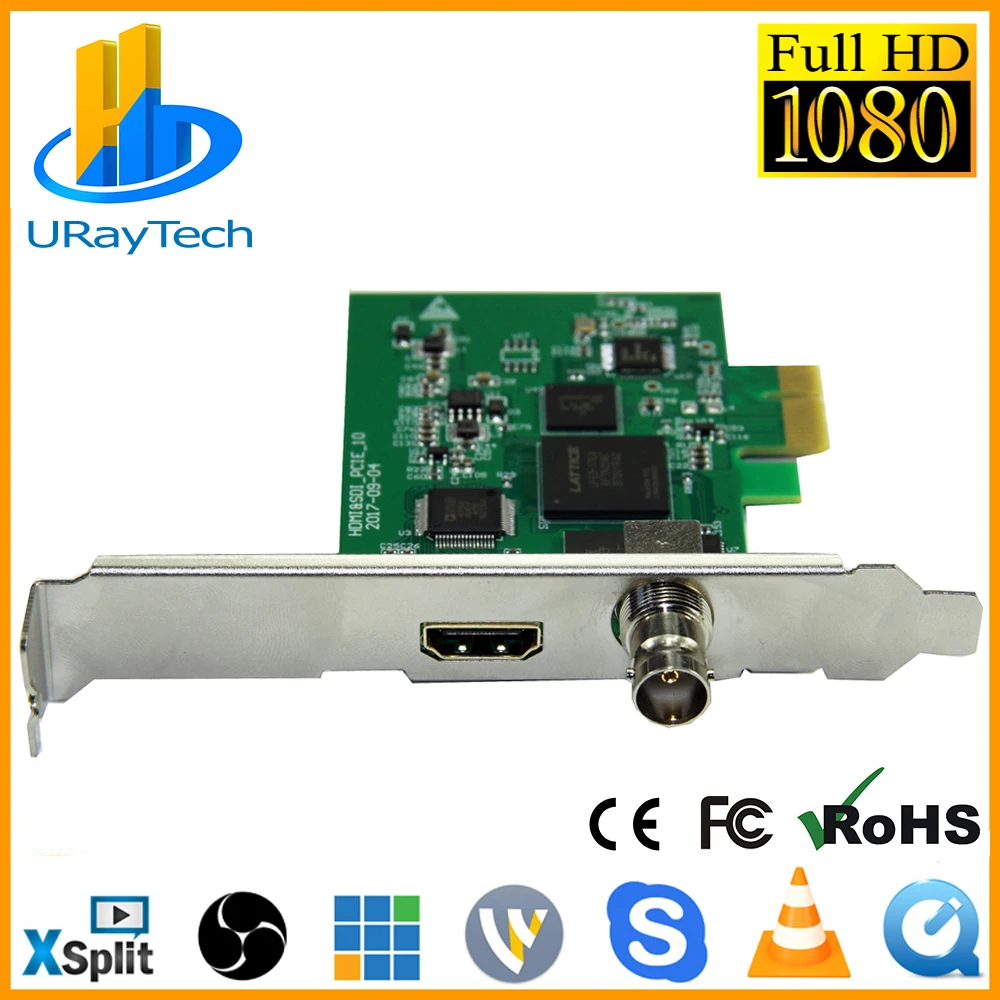 

Full HD 1080P HDMI SDI Захват карты PCIe захват игры PCI-E HD Видео Аудио Захват HDMI /SDI к PCI PCIe для Windows, Linux