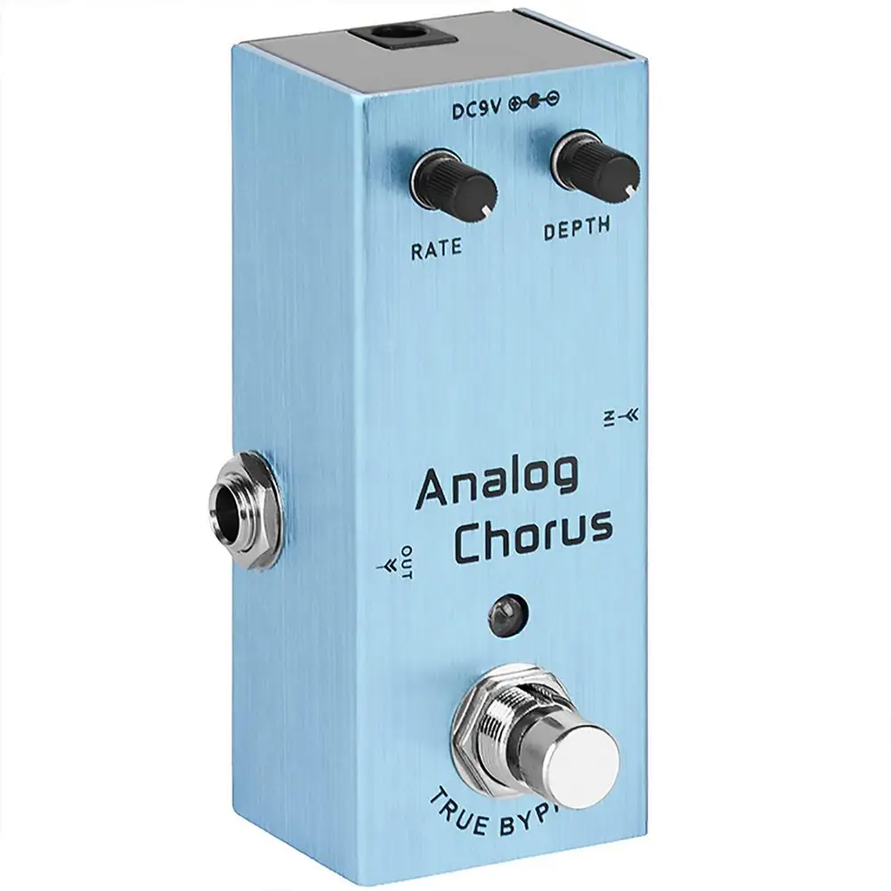 

Vintage Guitar Effect Pedal Delay Reverb Guitar Effect Pedal With True Bypass Analogue Chorus Guitar Effect Pedal