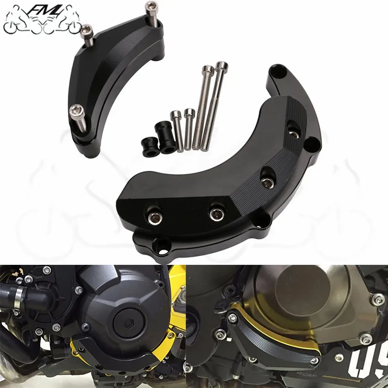 

Для Yamaha XSR900 FJ-09 FZ MT09 защита двигателя мотоцикла рамка аварийный коврик Защитная крышка слайдер двигателя защитная рамка слайдер