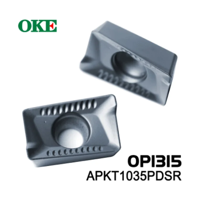 

OKE APKT1035PDSR OP1215 / APKT1035PDSR OP1315 APKT1035 CNC carbide inserts For Steel,Stainless Steel 10pcs/box