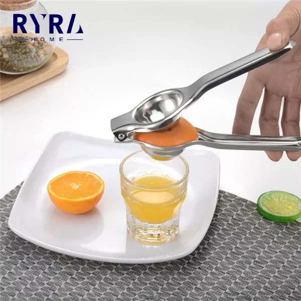 

2022New Orange Juice Squeezer Stainless Steel Portable Manual Lemon Citrus Juicer Press Kitchen Bar Utensils Lemon Exprimidores