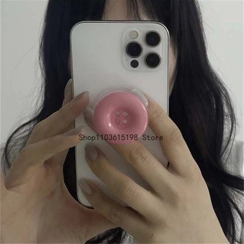 Корейский милый 3D карамельные кнопки, кронштейн для телефона, держатель Tok Griptok, кольцо для iPhone 14 Pro, аксессуары, подставка для телефона, держатель, кронштейн