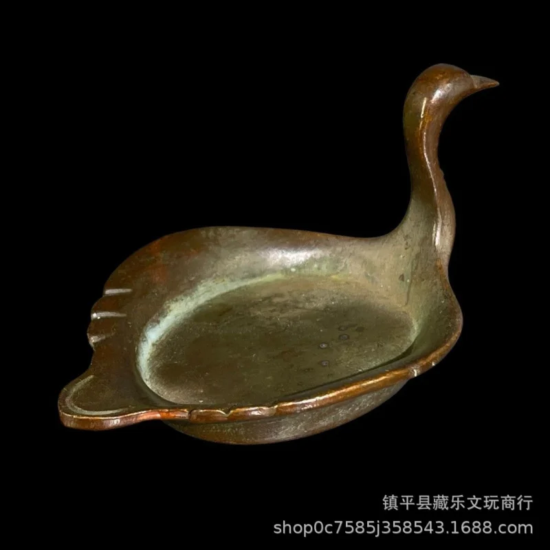 Антикварная оптовая продажа кисть для письма Маленький лебедь шайба держатель