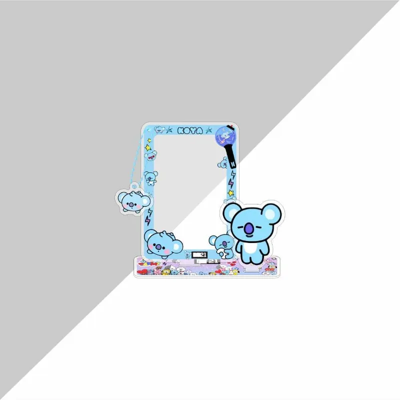 Милый брелок-держатель для карт BT21, подвеска для хранения карт, чехол для ID-карт и фотографий, CHIMMY COOKY KOYA, аниме-подарок, игрушки (art.: 3920da4a9d596) - 3920da4a9d596