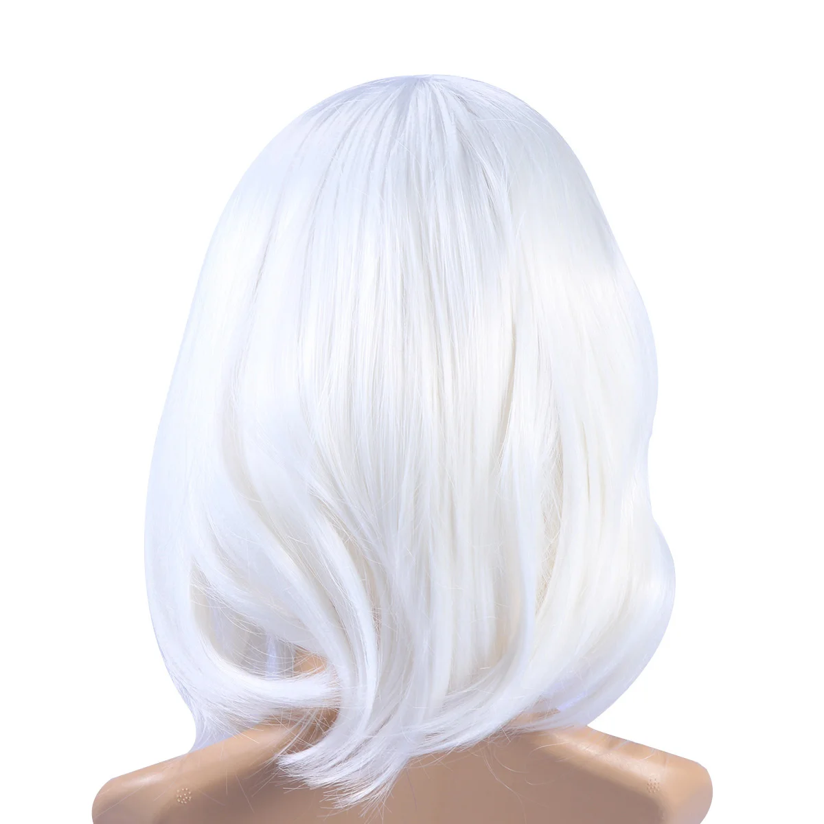 

1pc Bob Synthetic Short High Temperature Fiber Cap Hairpiece for Cosplay Party