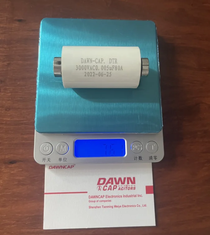 Фото Резонансный конденсатор высокой мощности DAWNCAP DTR 0,005 UF 5000pF 6000VDC 3000VAC 80A №1