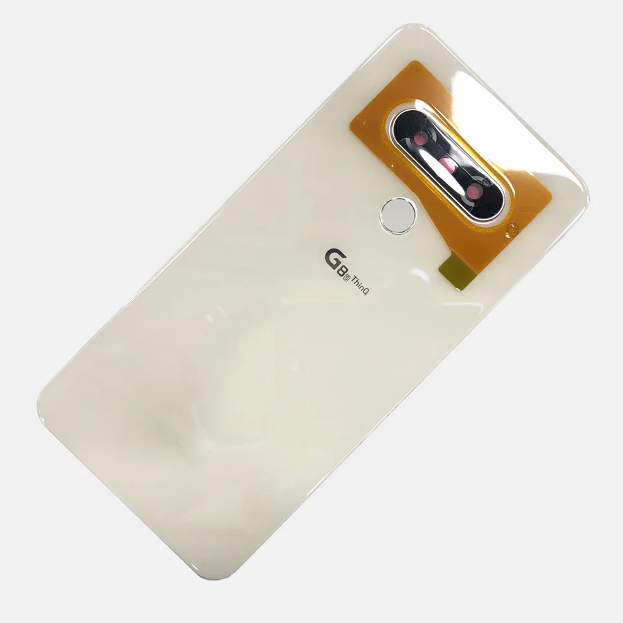 Стекло для LG G8S LMG810 LM-G810 LMG810EAW задняя крышка батарейного отсека ThinQ с объективом