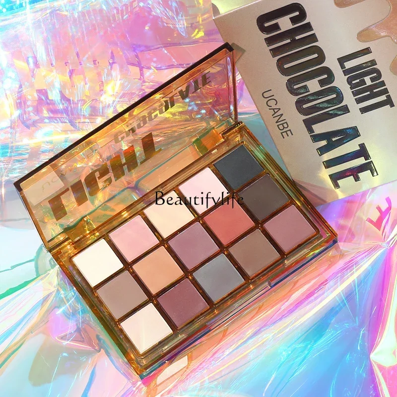 Полностью матовые тени для век Fromage Cocoa Earth Color Series пластина теней многоцветный