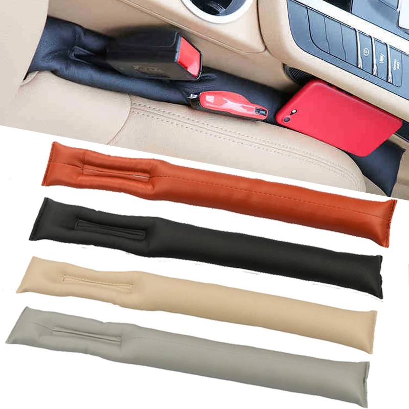 

Universal Car Seat Gap Filler Soft Car Styling Padding Leather Leak Pads Plug Spacer Car Interior Decorative Accessories Filling