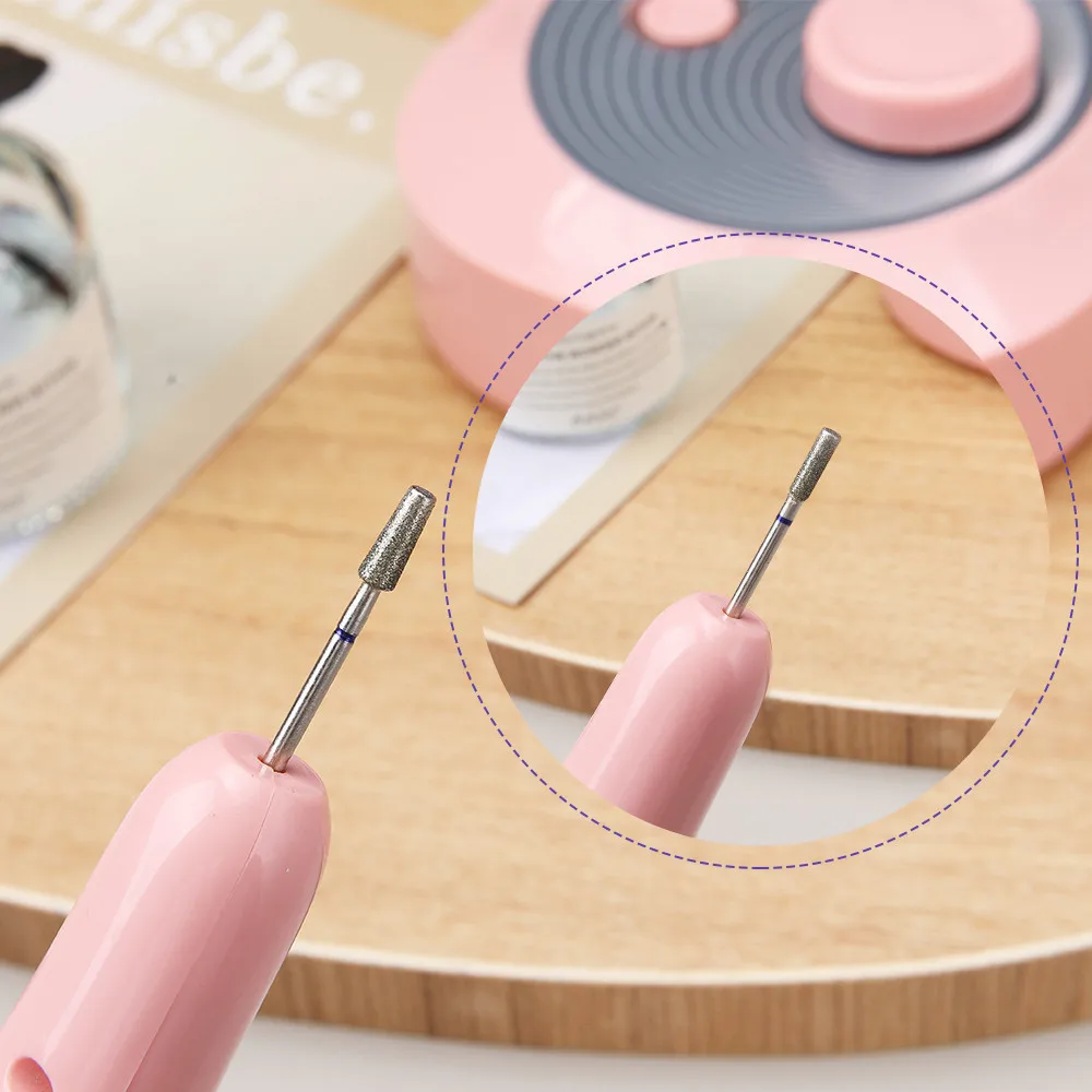 Алмазная керамическая фреза для ногтей 9 типов маникюра роторные насадки